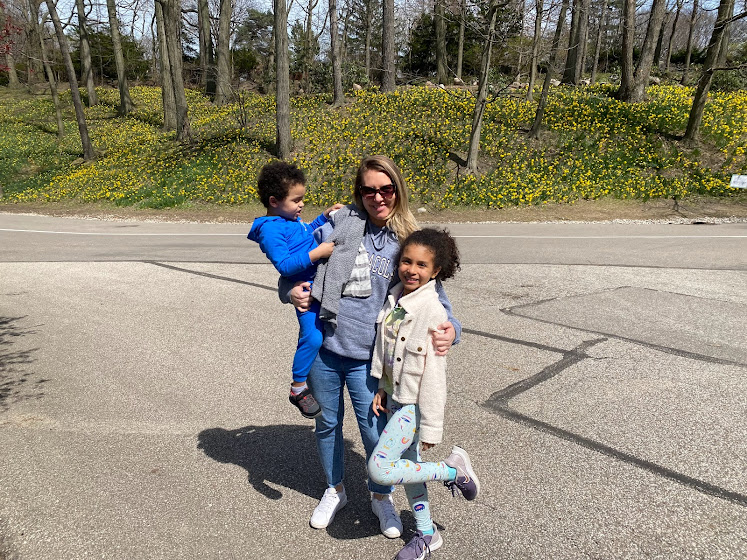 Family at Daffodil Hill