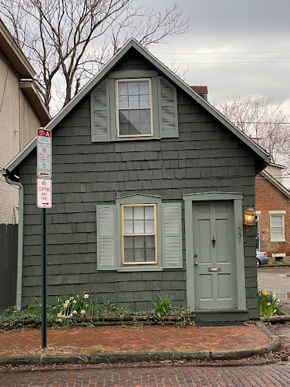 Green house in German Village