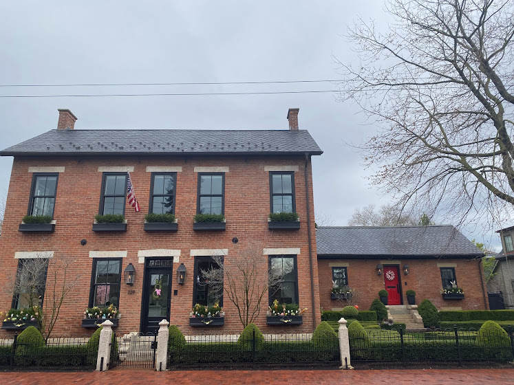 Brick house in German Village