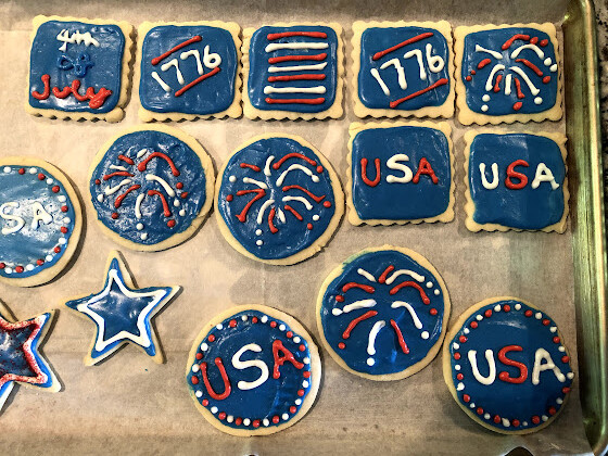 4th of July Cookies