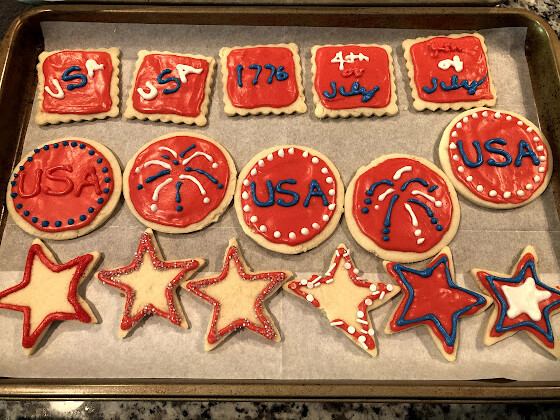 4th of July Cookies